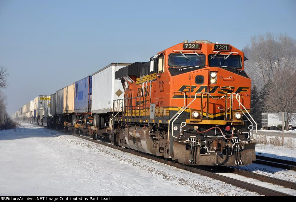 Eastbound intermodal